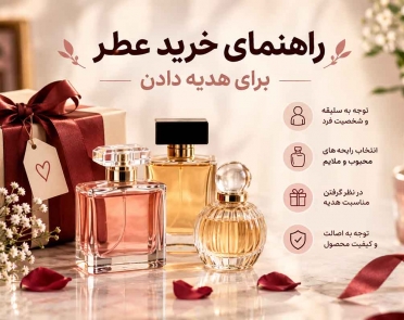 راهنمای خرید عطر برای هدیه دادن